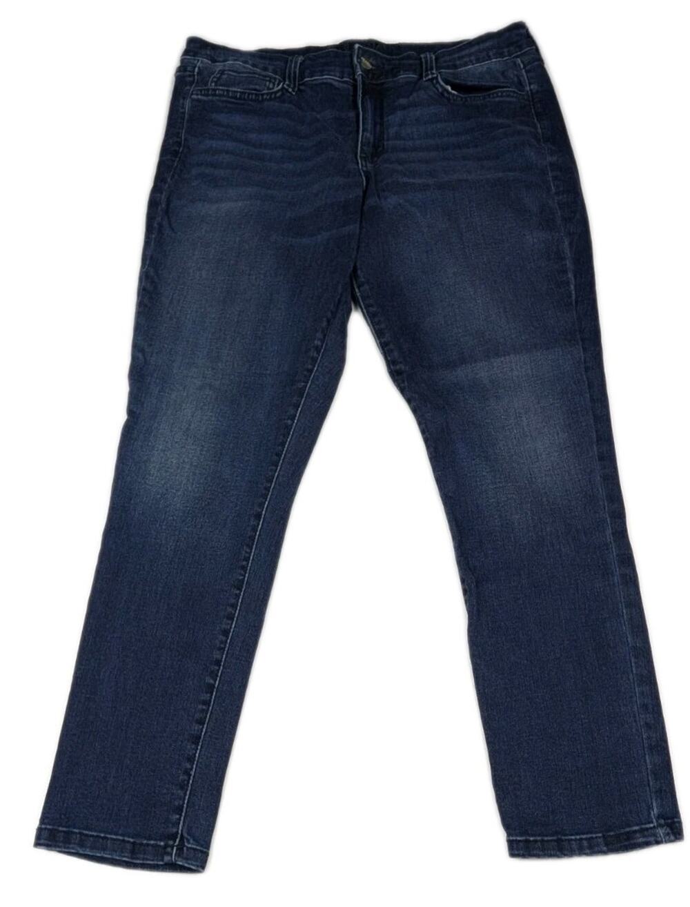 Arizona Jean Co Jeans Womens 15 Juniors Blue Mid Rise Skinny Leg Stretch
